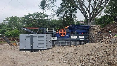 Trituradora de Piedra para Grava con Chancadora de Quijada