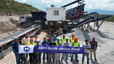 Trituradora de Piedra Integrada Móvil con Chancadora Cónica