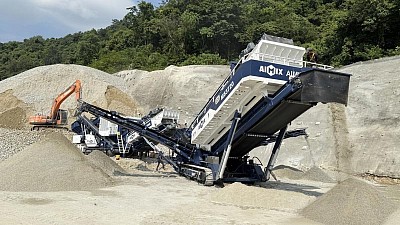 Mobile Type Stone Crusher Plant