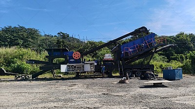 Mobile Type Aggregate Production Plant