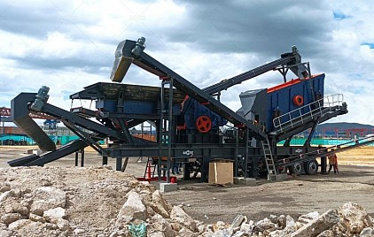 3-in-1 Mobile Impact Crusher for Sale in Colombia